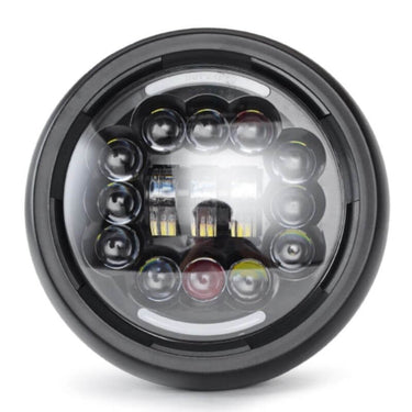 Phare moto led café racer vintage - moto-scrambler